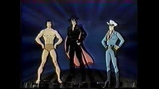 The TarzanLone RangerZorro Adventure Hour 1981  Opening and Closing Credits [upl. by Nialb]