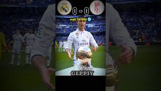 Real Madrid vs Granada CF La Liga  shorts ronaldo football viralvideo trolface trending [upl. by Willy912]