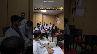 Patient ko anemiaquot ki dikkat😲 Day 502  MBBS diaries minivlog neet mbbs tranding [upl. by Hajin]