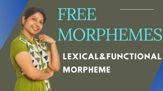 NTA UGC NET ENGLISH 2022 Free Morphemes  Lexical Morphemes Functional Morphemes [upl. by Ayekram]