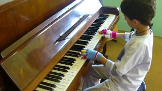 Criança de 7 Anos Tocando 9ª Synfonia de Beethoven Gabriel Fernandes [upl. by Joanie]