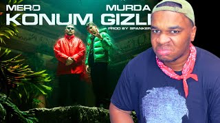 Turkish Rap MERO feat Murda  Konum Gizli  Reaction [upl. by Dittman]