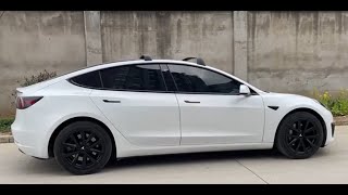 Tesla Model 3 Arachnid Wheel Covers Review EVBASE tesla teslaaccessories [upl. by Analim]