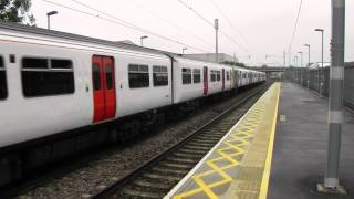 Abellio Greater Anglia Trains at Waltham Cross 11 July 2014 [upl. by Sacttler315]