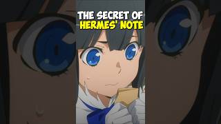 What did Hermes note given to Hestia contain danmachiseason5 danmachi anime [upl. by Child751]