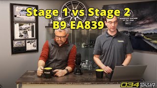 Stage 1 vs Stage 2 for B9 30T  034Motorsport FAQ [upl. by Anert]