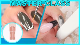 Mastering Coffin Nails Shape With Suzies Technique [upl. by Giralda992]