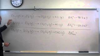 Calculate Standard Enthalpy of Reaction ∆H°rxn By Reaction Addition Method 001 [upl. by Nanon]