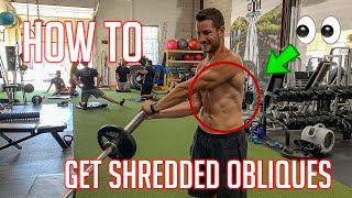 How To PROPERLY Landmine Oblique Twist For Shredded Abs [upl. by Rebmik749]