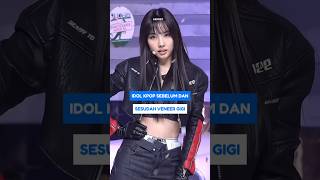 PART 1 IDOL KPOP SEBELUM DAN SESUDAH VENEER GIGI SHORTS KPOP IDOL KPOSTID [upl. by Arednaxela]