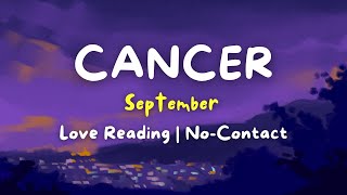 Cancer Kark September 2024  love hindi tarot September  No Contact tarot card reading [upl. by Akenot]