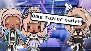 Going To A Taylor Swift CONCERT 🎵😱  with voice  Toca Boca Life World Roleplay [upl. by Anirahc]