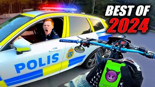 POLICE vs BIKERS  BEST OF 2024  1 HOUR [upl. by Ettenan957]