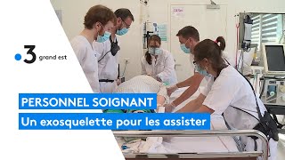 Un exosquelette pour assister les soignants dans leurs gestes médicaux [upl. by Art]