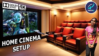 DREAM HOME CINEMA SETUP  IN YOUR HOME  CALL 9842183605  TECH Q [upl. by Onaimad]