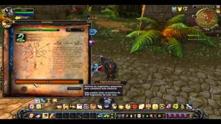 World of Warcraft Tutorial 1 Como usar Arqueologia [upl. by Gaskin]