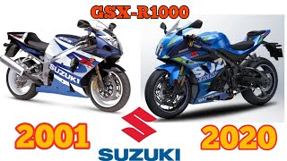 Suzuki GSXR1000 Evolution 2001  2020 [upl. by Ahseral]