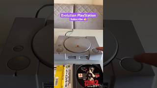 PLAYSTATION Evolution  shorts playstation ps1 ps2 ps3 ps4 ps5 [upl. by Henrion450]