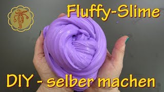 Slime FluffySlime Grundrezept  selber machen  DIY [upl. by Yrred316]