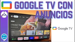 Google TV con comerciles [upl. by Bartlet]