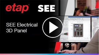 ETAP SEE Electrical 3D Panel [upl. by Aisitel]