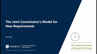 The Joint Commission’s Model for New Requirements [upl. by Atinahs]