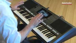 Yamaha PSRS970 Arranger Workstation Keyboard Demo [upl. by Milurd281]