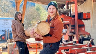 From Forest Rejects to Bank Checks Turning top wood into profit with the LT40 Woodmizer [upl. by Brigitta]