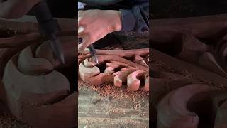 wood carving tutorial woodcarving [upl. by Netsyrc]