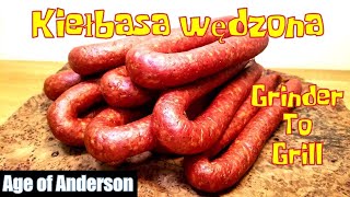 Polish Smoked SausageKiełbasa wędzona [upl. by Dupuy]