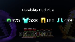 Durability Hud Plus Minecraft datapack 117 [upl. by Adrian]