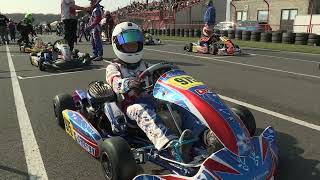 IAME Series Benelux 2022 Round 1 Mariembourg Mini Rookie [upl. by Janeczka539]