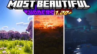 Top 5 Most Beautiful Shaders For Minecraft  120 [upl. by Buote]