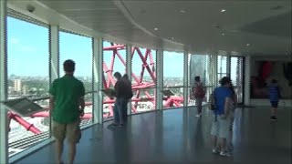 Arcelormittal Orbit Views amp Worlds tallest tunnel Slide [upl. by Brabazon]