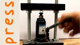 DIY 5 Ton Hydraulic Press [upl. by Rammus]