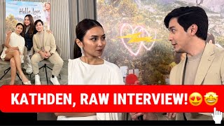 FULL INTERVIEW ALDEN RICHARDS AT KATHRYN BERNARDO KAMUSTA SAMAHAN NILA [upl. by Sukramal]