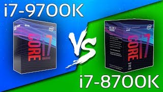 i79700K vs i78700K  COMPARISON [upl. by Bernete597]