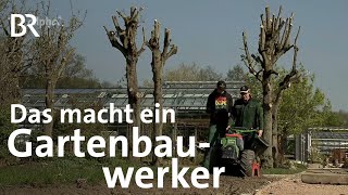 Gartenbauwerker  Ausbildung  Beruf  BR [upl. by Bolt]