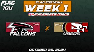 10u Falcons VS 49ers [upl. by Genovera]