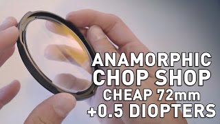 Cheap 72mm 05 Diopters for Anamorphic Lenses [upl. by Felicdad]