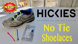 HICKIES ❤️ NO TIE Lacing System  Demo amp Review ✅ [upl. by Shiff565]