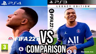 FIFA 22 PS4 Vs PS3 [upl. by Ardnaek]