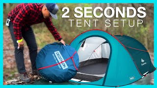 Quechua 2 Second Tent Review  Fall Camping in the George Washington amp Jefferson National Forest [upl. by Hercules]