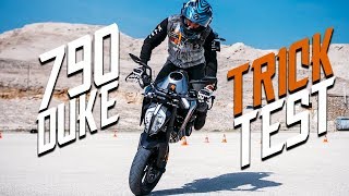 KTM DUKE 790 REVIEW part 2  RokON VLOG 62 [upl. by Meisel]