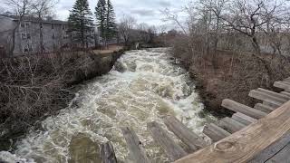 Mascoma River in Lebanon NH [upl. by Herschel]