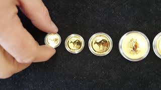 HIGHLIGHTING The 2021 Perth Mint Kangaroo Gold Coin Series [upl. by Jac]