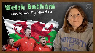 American Reacts to the Welsh National Anthem  Hen Wlad Fy Nhadau [upl. by Nywrad]