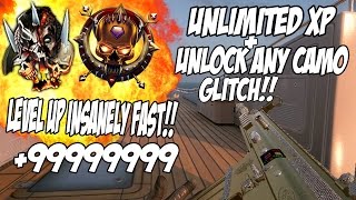 Black ops 2 UNLIMITED XP amp UNLOCK ANY CAMO GLITCH XBOX ONEXBOX 360 LEVEL UP INSANELY FAST [upl. by Sharma38]