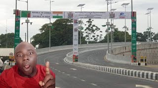 Longacres Flyover Bridge in Lusaka Zambia [upl. by Innavoj]