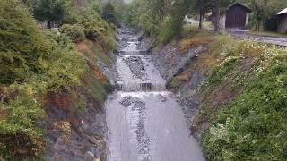 debris flow  21 juillet 2017  Crue torrentielle à Saint Julien Montdenis [upl. by Eeralih]